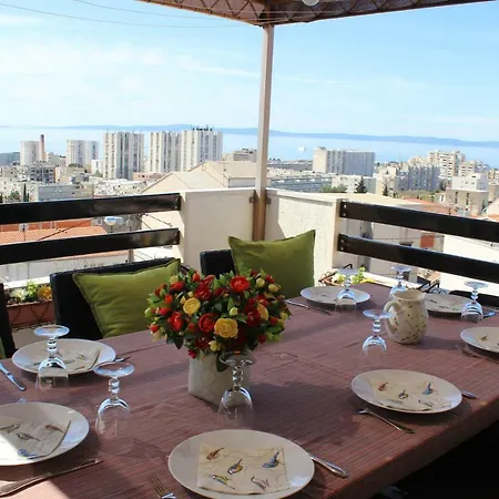 Panorama Penthouse For 8+2 斯普利特